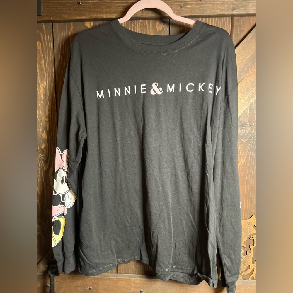 Disney Mickey Mouse Black Shirt
